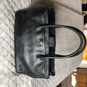 Chanel leather tote